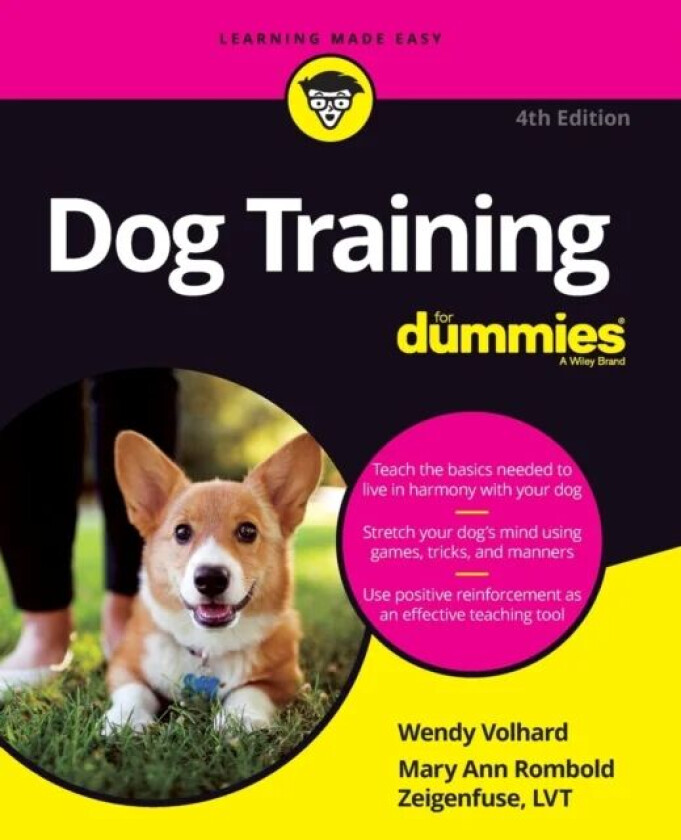 Dog Training For Dummies av Wendy Volhard, Mary Ann Rombold-Zeigenfuse