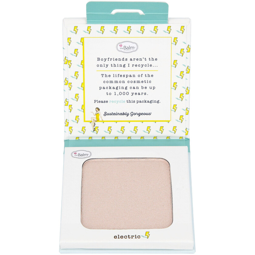 the Balm Sustainably Gorgeous Highlighter Single Highlighter Electric