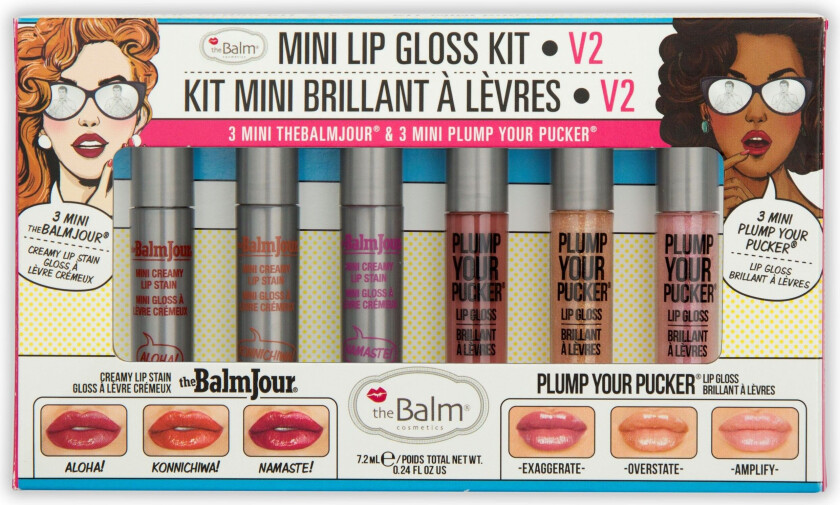 the Balm Mini Lip Gloss Kit Vol. 2