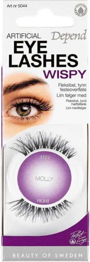 Eye Lashes Wispy Molly 1pair