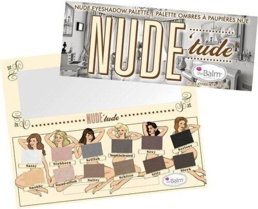 the Balm Nude'tude Eyeshadow Palette