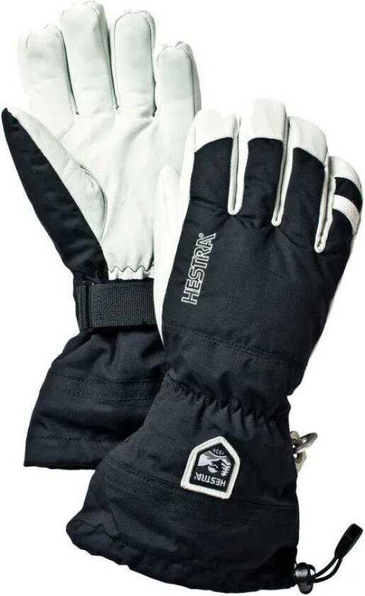 Army Leather Heli Ski Svart 9