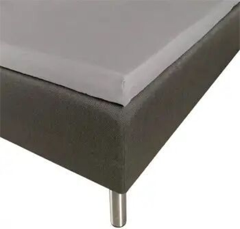 Konvoluttlaken - 160x200x8cm - 100% Bambus laken - Grå -