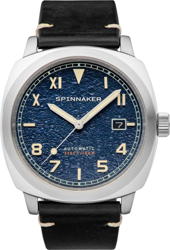 Hull California Cobalt Blue Automatic SP-5071-02 - Automatisk - Sølv - Herreklokker - Skinn - Mineral