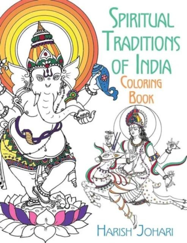Spiritual Traditions of India Coloring Book av Harish Johari