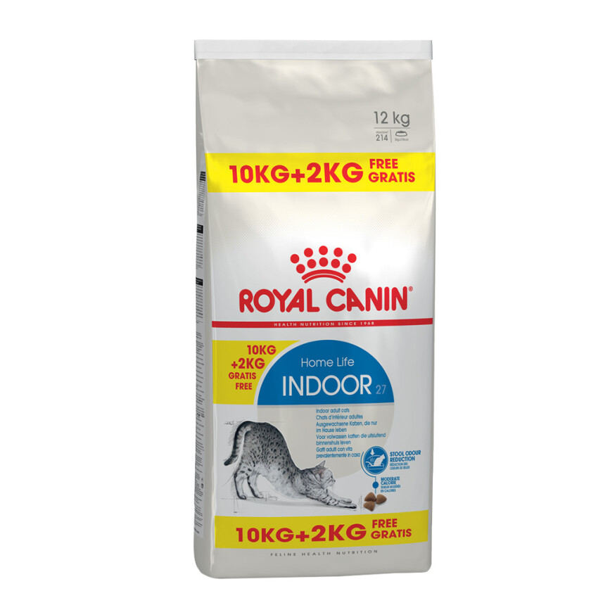 10 + 2 kg gratis! 12 kg Royal Canin Feline - Indoor 27