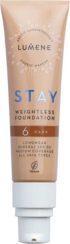 Stay Weightless Foundation SPF 30 6 Dark