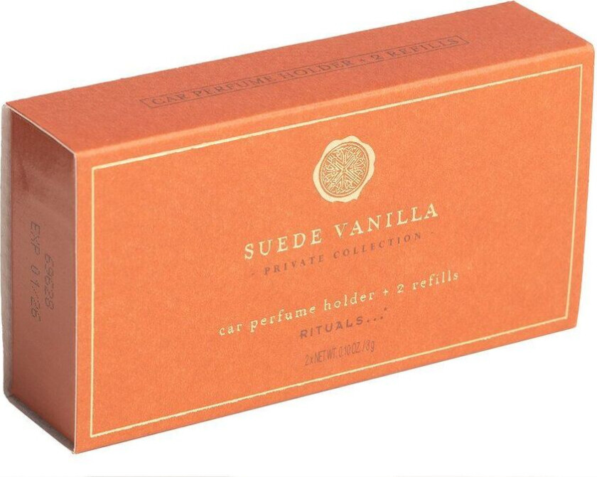 Private Collection Suede Vanilla Car Perfume 2x3g