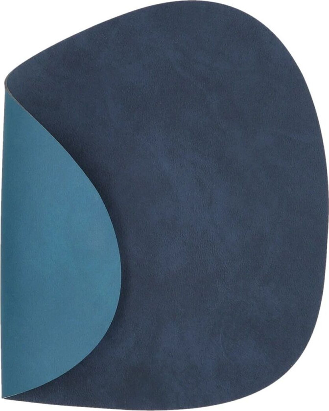 Lind DNA Nupo spisebrikke curve vendbar S 1 stk. Midnight blue-petrol