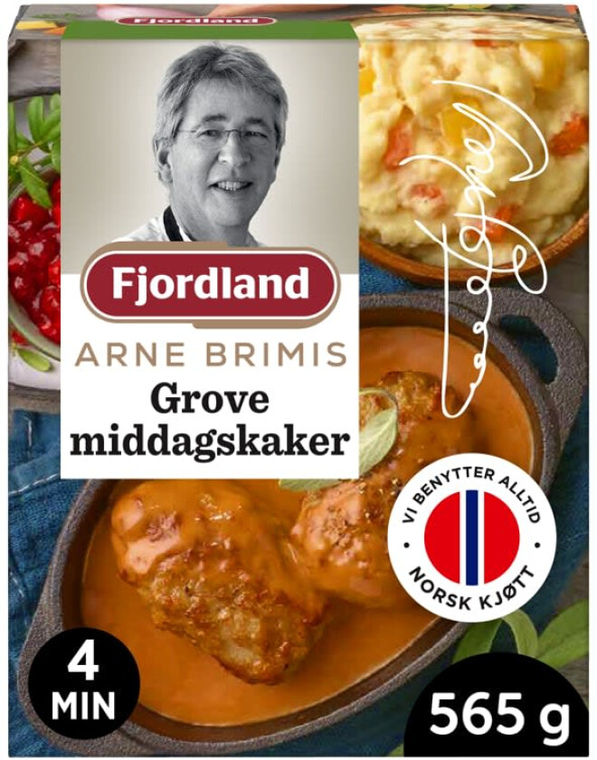 Fjordland Brimis Middagskaker 565g