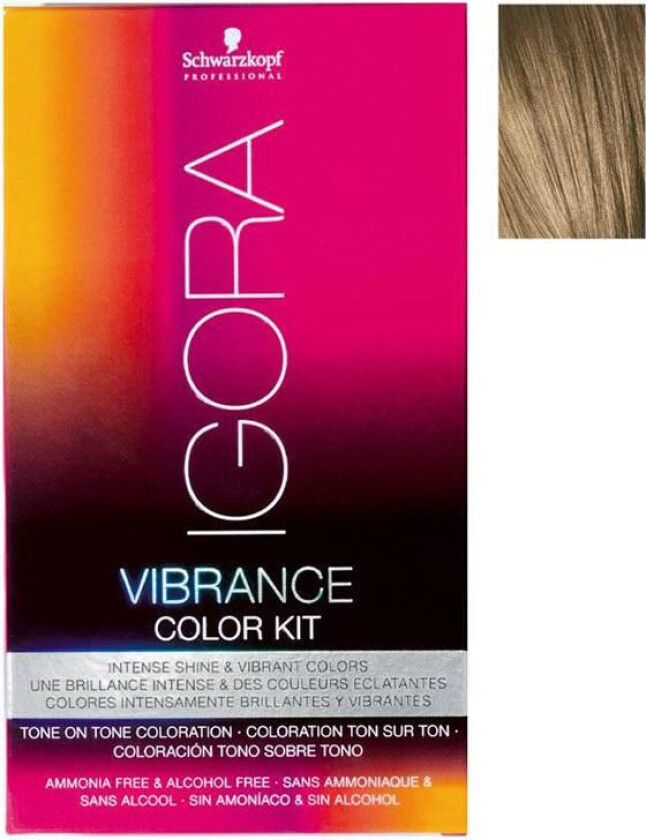 Igora Vibrance Color Kit 8-0 Light Blond