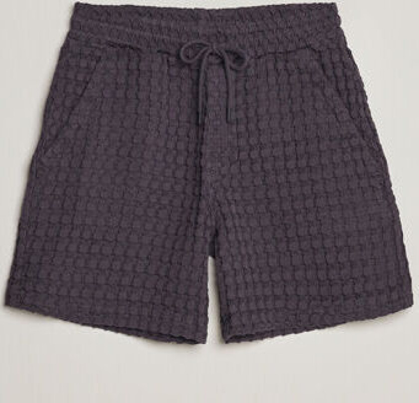 OAS Porto Waffle Shorts Nearly Black