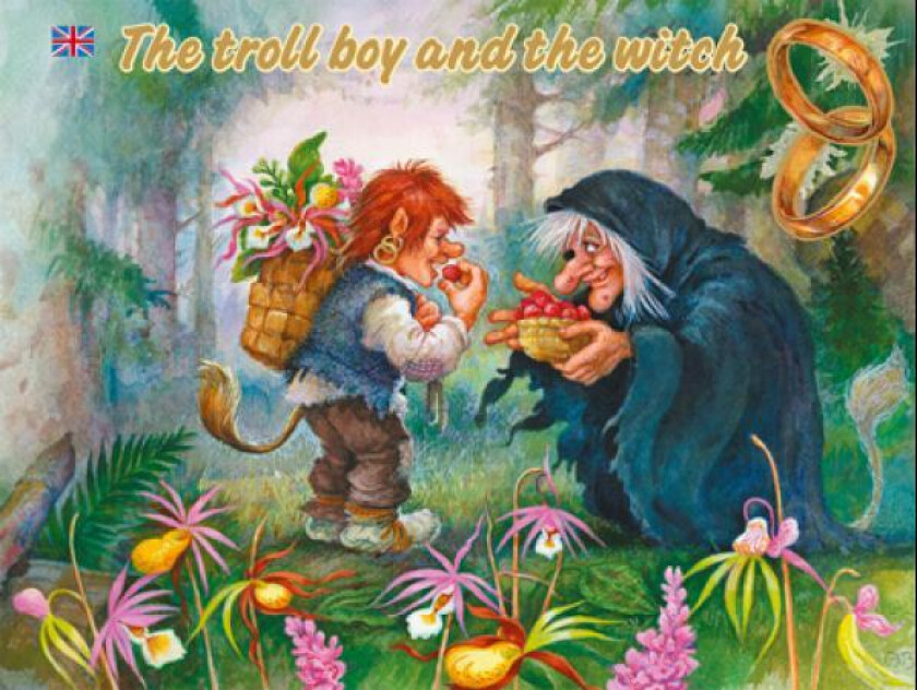 Trollgutten og heksa engelsk av Erik Arpi