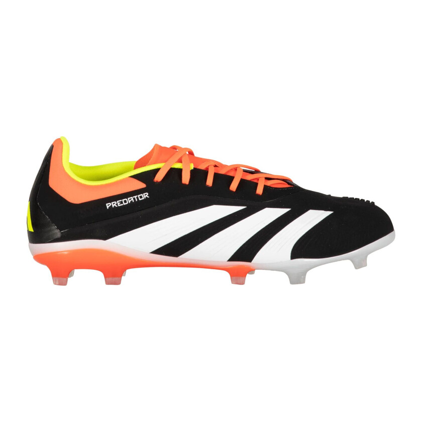 adidas Predator Elite FG/AG / Q1 24, fotballsko gress og kunstgress, junior Core Black/Ftwr Whit
