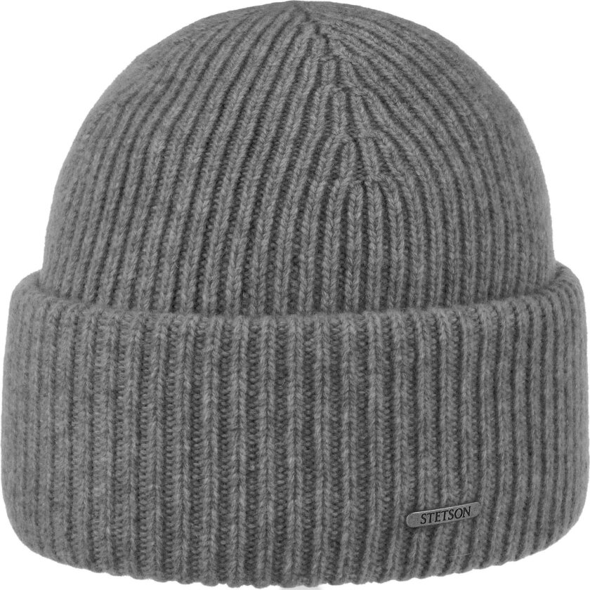 BEANIE MERINO WOOL HIGH GREY