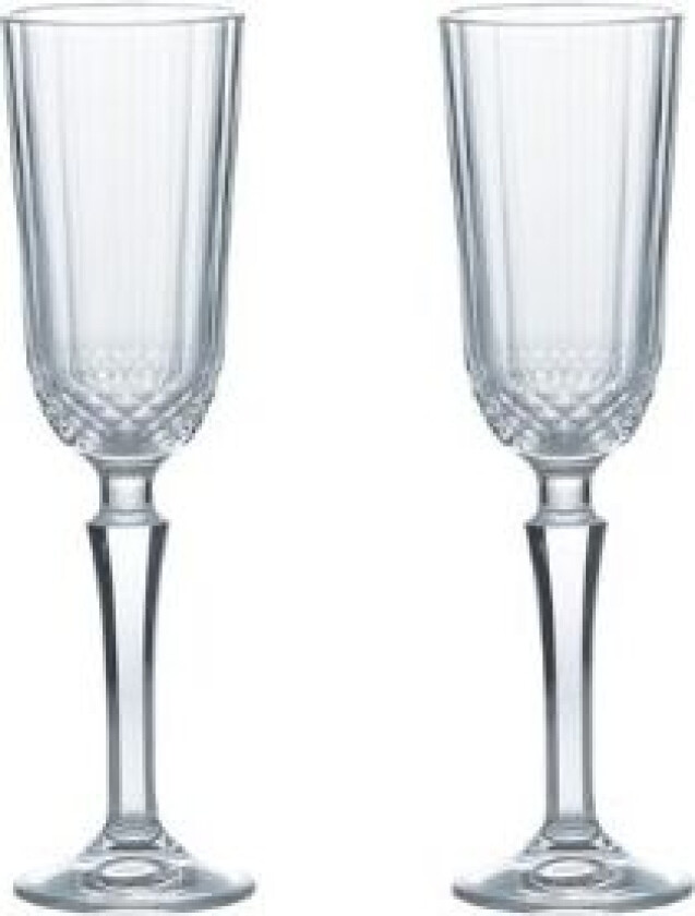 Champagneglass Sett/2 Winchester Ravenhead® 13 Cl - Ø 5,5x21cm