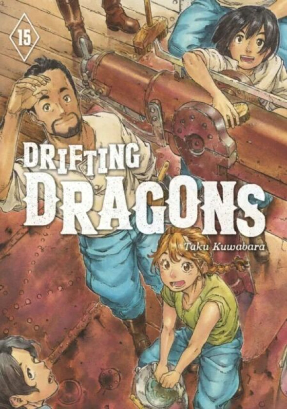 Drifting Dragons 15 av Taku Kuwabara