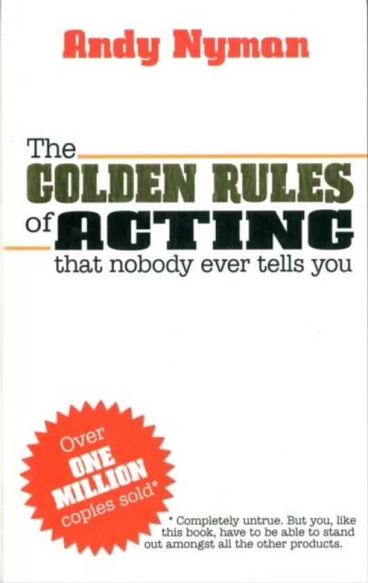 The Golden Rules of Acting av Andy Nyman