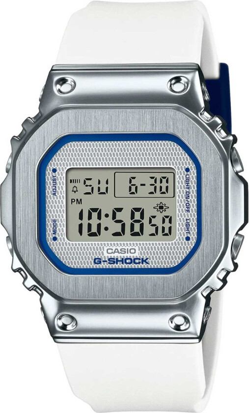 G-Shock Limited GM-S5600LC-7ER - Digital - Sølv - Dameklokker - Resin - Mineral