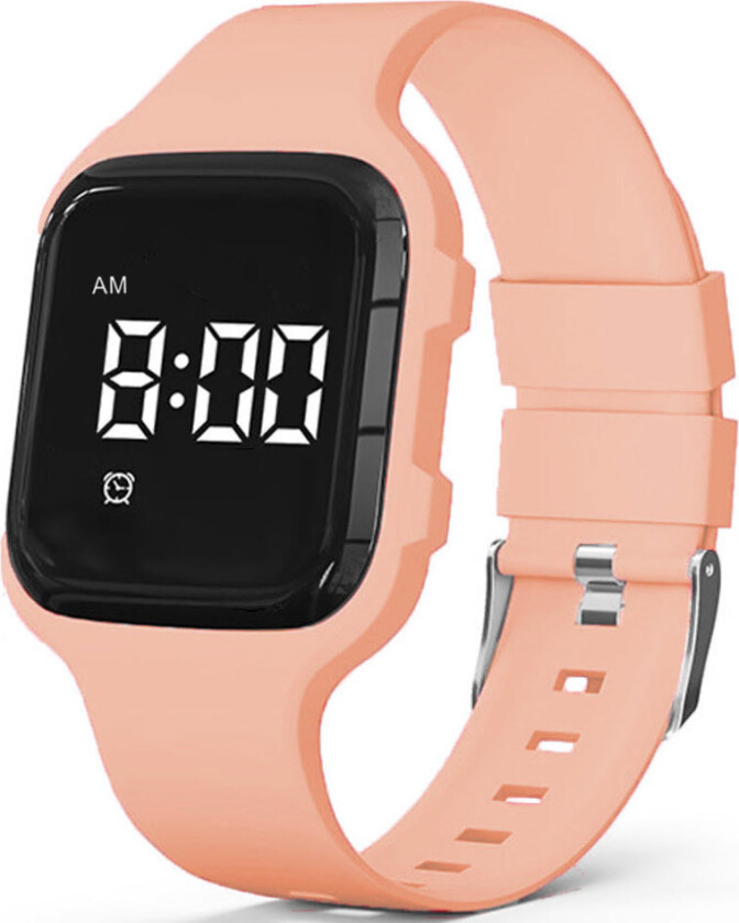 Vibrating Reminder Watch FIBEX15V07 - Digital - Krem Oransje Rød - Unisex - Silikon -