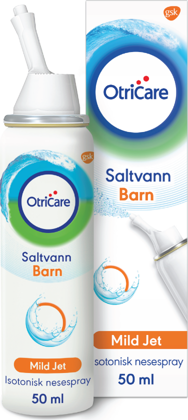 Saltvann Nesespray Barn, 50 ml