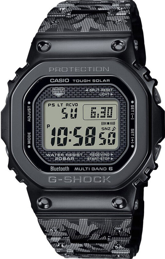 G-Shock Eric Haze 40th Anniversary Limited Edition GMW-B5000EH-1ER - Digital - Sort - Herreklokker - Rustfritt stål - ledd m/pin - Mineral