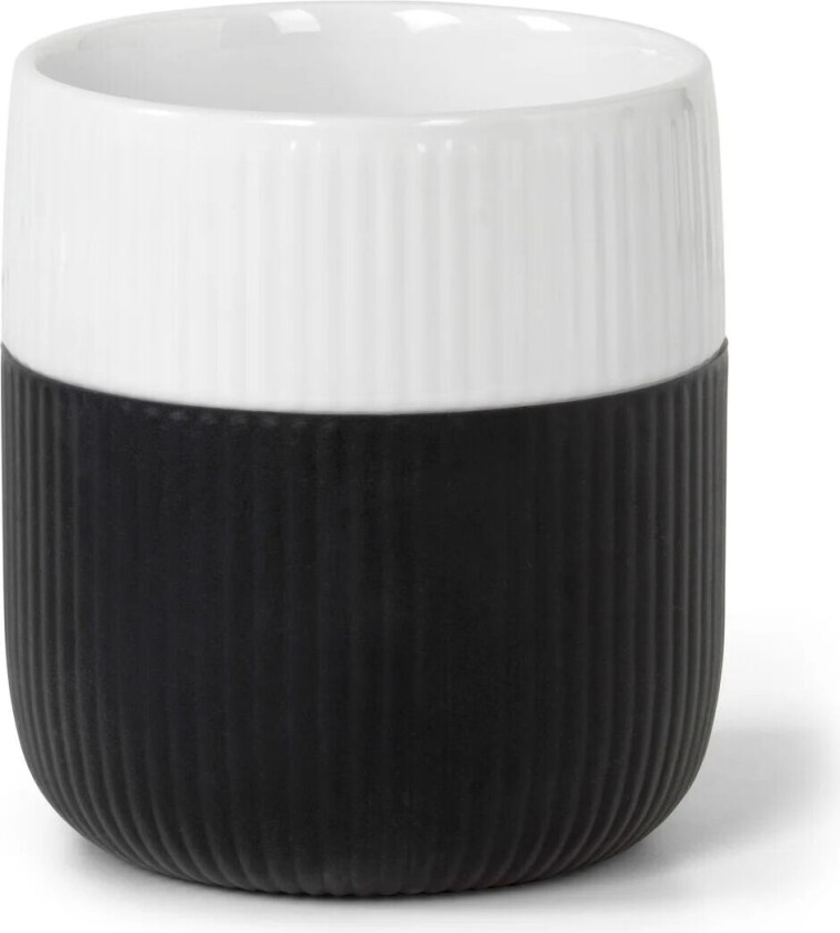 Fluted Contrast kopp 33 cl Jet