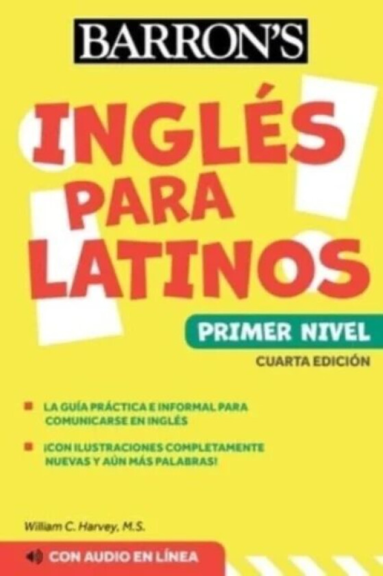 Ingles Para Latinos, Level 1 + Online Audio av William C. Harvey