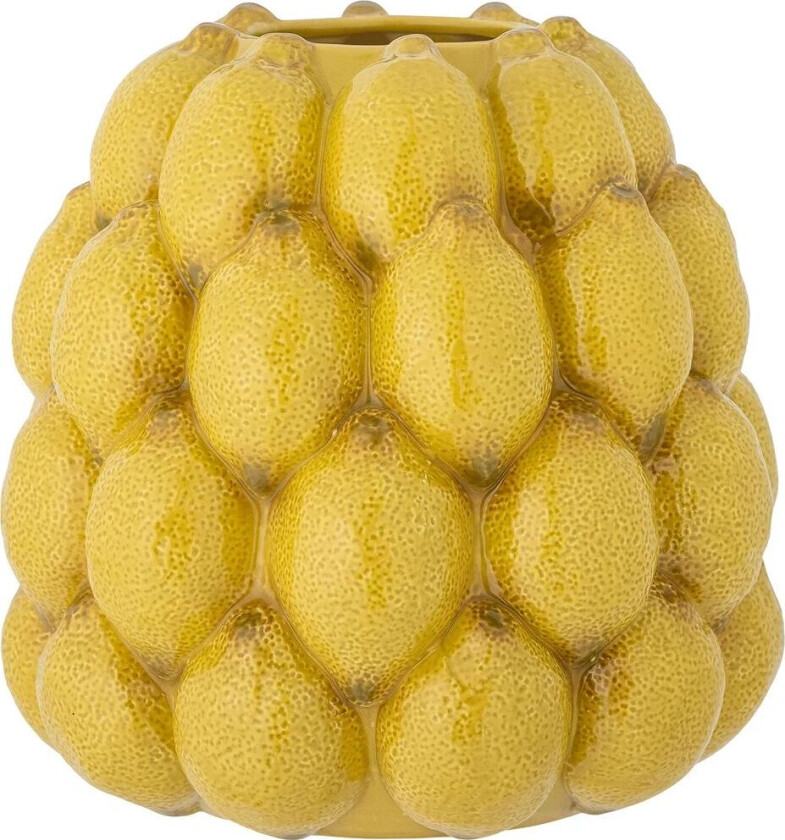 Limone vase Ø 22 cm Gul