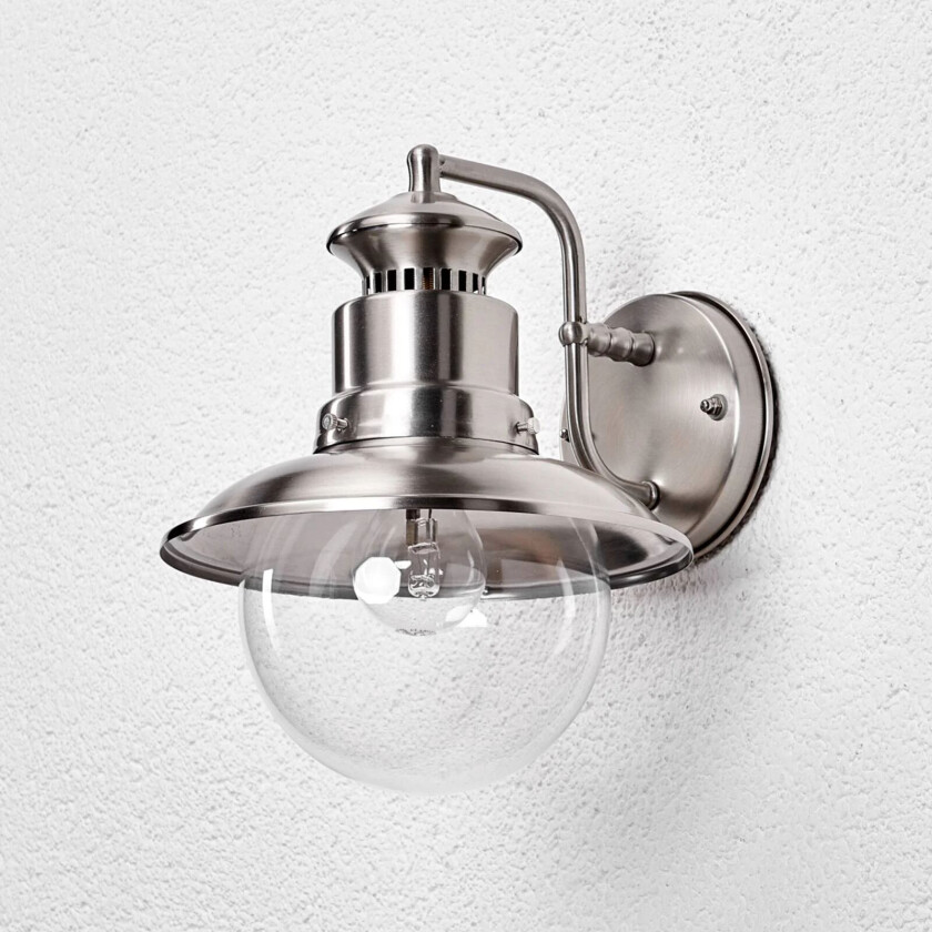 Gwendolyn - utevegglys i rustfritt stål