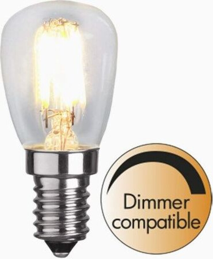 Illumination LED Clear minipære E14 2700K 2,5W Dim