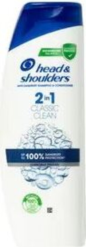 Head&Shoulders Shampoo 2i1 Classic Clean 400ml