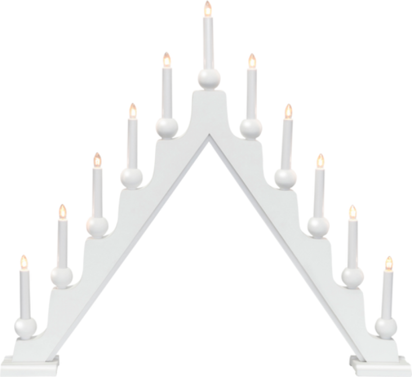 Lysestake Stellan Hvit