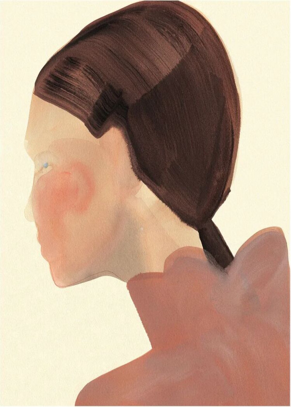Bilde av The Ponytail plakat 50 x 70 cm
