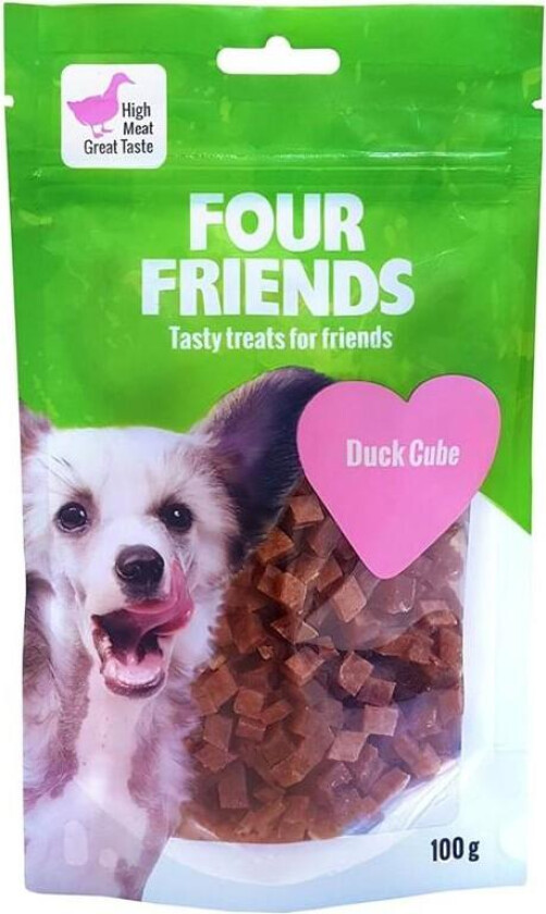 Dog Duck Cube Godbiter til hund 400 g
