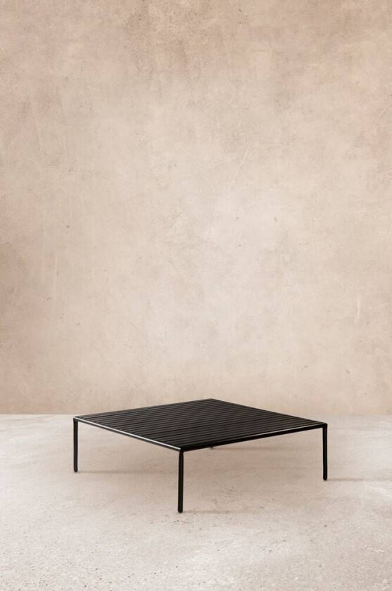 sofabord 110x110 cm Svart