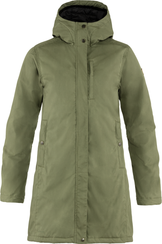 Women's Kiruna Padded Parka S, Green