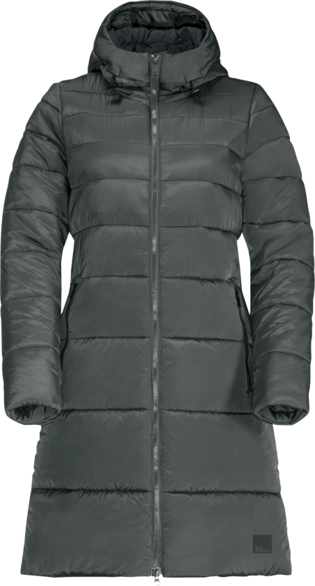 Women's Eisbach Coat M, Slate Green