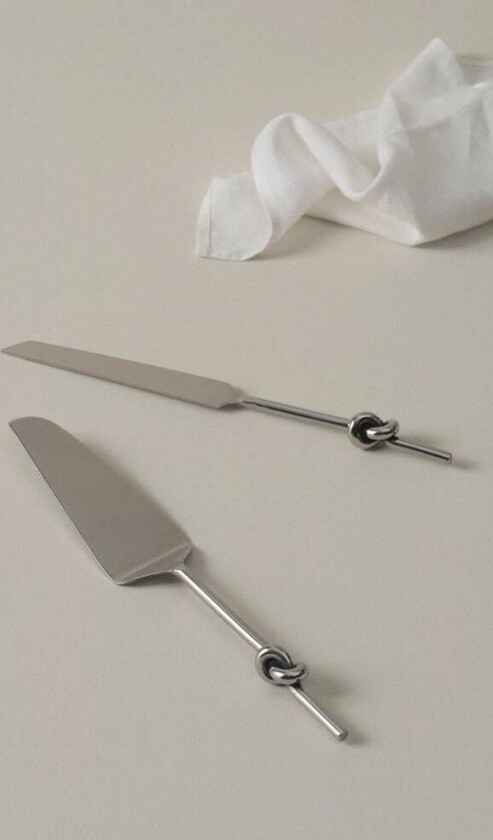 LOOP serveringssett 2 deler Sølv