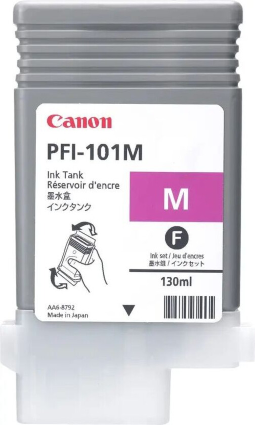 Blekk Magenta Pfi-101m - Ipf5000
