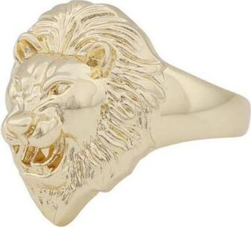 Snö Of Sweden Oz Lion Ring Plain Gold L