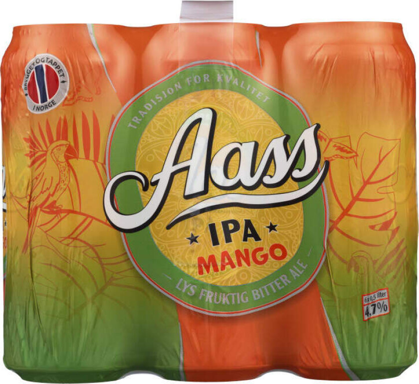 Aass Ipa Mango 0,5lx6 boks