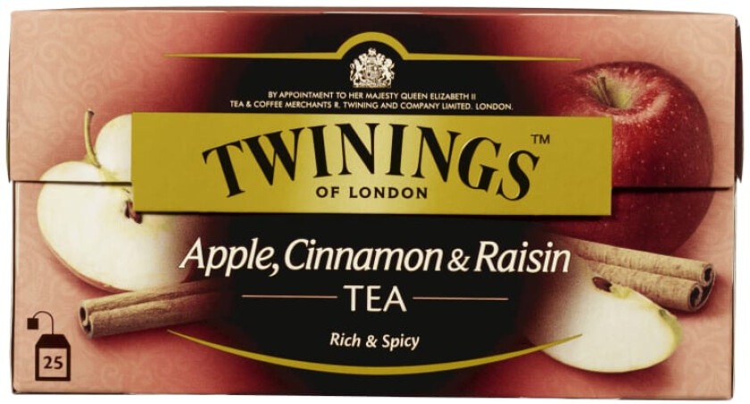 Twinings Te Eple, Kanel og Rosin 25 poser