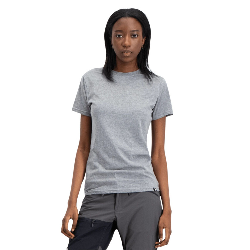 Malm Printed T Shirt, t-skjorte dame GREY MELANGE