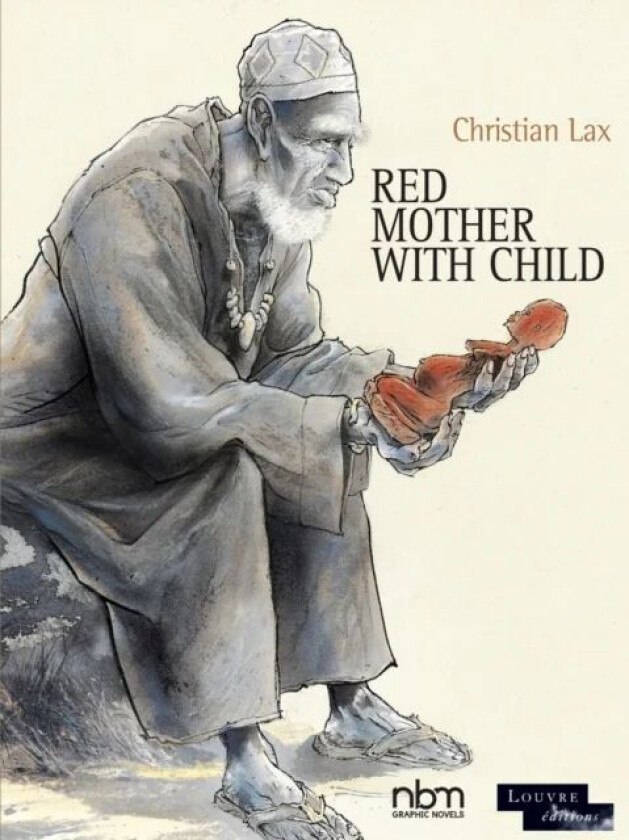 Red Mother With Child av Christian Lax