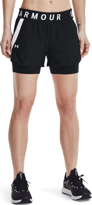 Women's Play Up 2-in-1 Shorts XS, Black