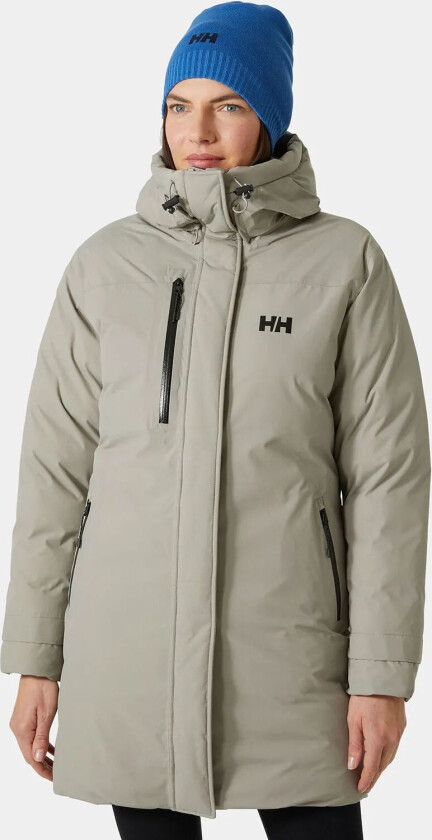 Adore Helly Tech Parkas Dame Grå L RødL