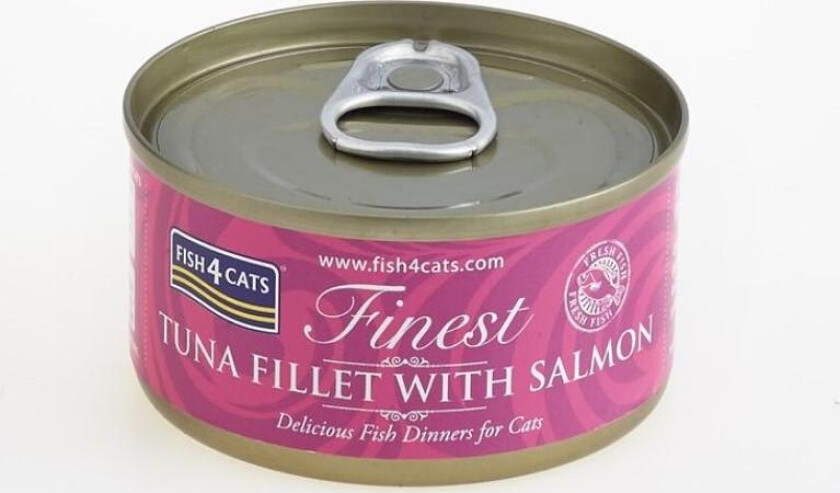 Finest Våtfôr for katt - Tunfisk og laks 70 g