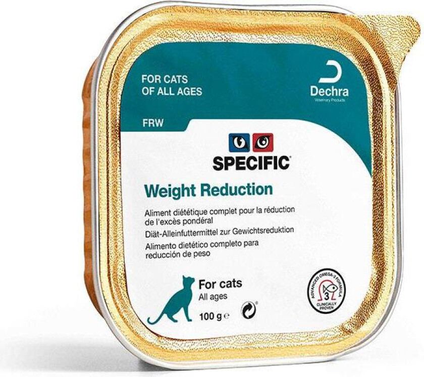 Cat Weight Reduction FRW Våtfôr til katt 7 x 100 g