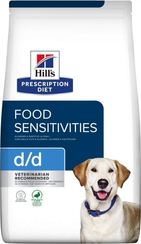 Hill's Prescription Diet Canine d/d Food Sensitivities Duck & Rice (12 kg)